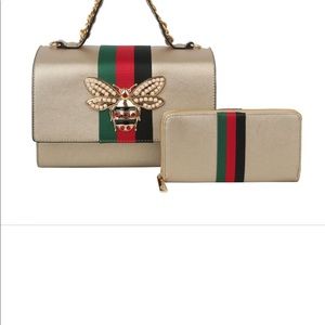Queen Bee 3 piece satchel set